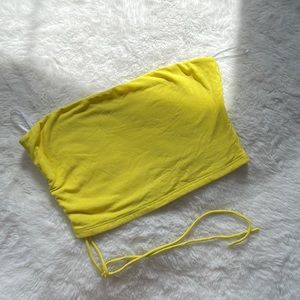 Yellow crop top byEgries